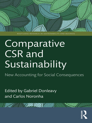cover image of Comparative CSR and Sustainability